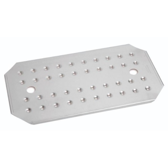 Σχάρα στραγγίσματος ανοξείδωτη 0.7mm GN 1/1-46,3x26,5εκ.
