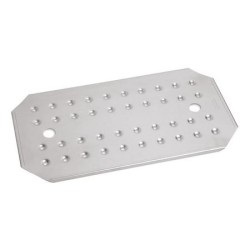 Σχάρα στραγγίσματος ανοξείδωτη 0.7mm GN 1/2-21,6x21,6εκ.