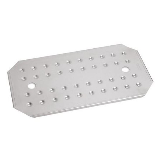 Σχάρα στραγγίσματος ανοξείδωτη 0.7mm GN 1/2-21,6x21,6εκ.