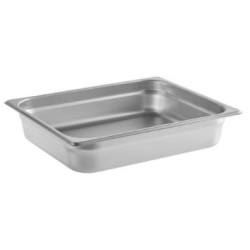 Δοχείο ανοξείδωτο 201 GN 1/2-32,5x26,5x6,5εκ. 0.6mm