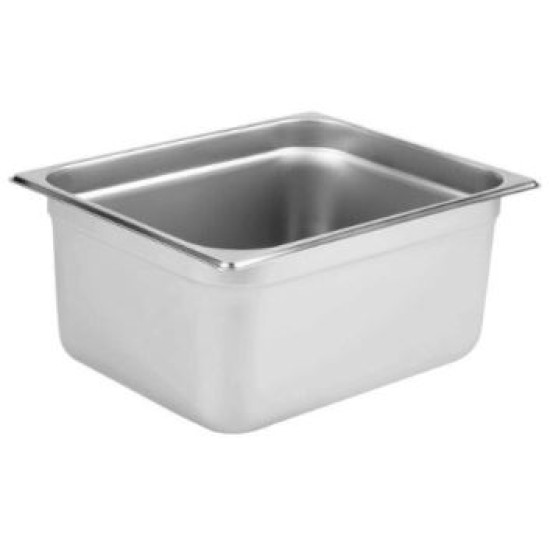 Δοχείο ανοξείδωτο 201 GN 1/2-32,5x26,5x15εκ. 0.6mm