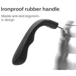 Καφετιέρα ανοξείδωτη 18/0 30x15εκ. 1L με θερμόμετρο