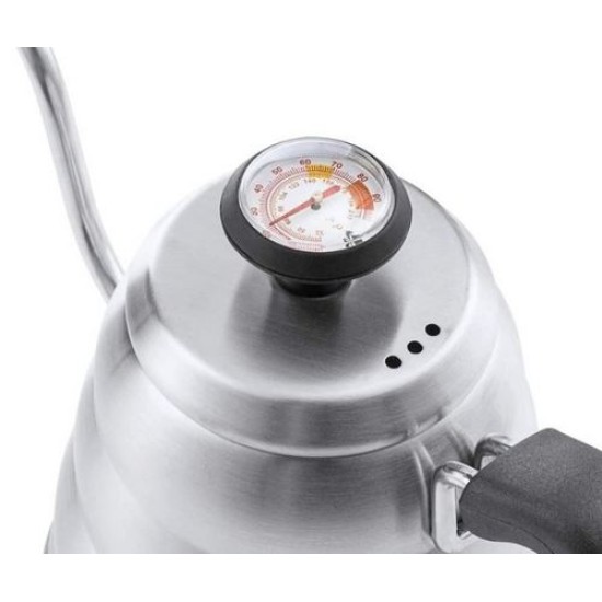 Καφετιέρα ανοξείδωτη 18/0 30x15εκ. 1L με θερμόμετρο