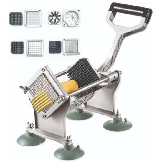 Πατατοκόπτης ανοξείδωτος 18/10 επαγγελματικός με 4 λεπίδες 27x16x38εκ.