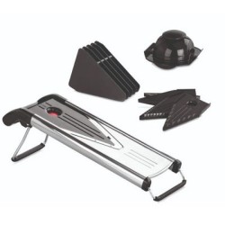 Τρίφτης μαντολίνο τύπου V ανοξείδωτο/πλαστικό ABS