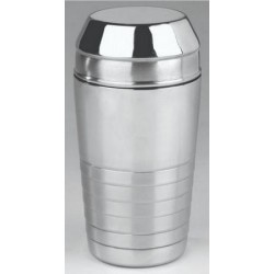 Σέικερ inox με σίτα 650ml