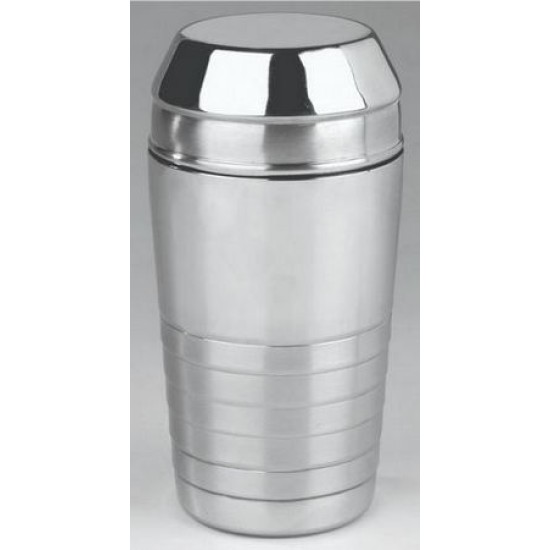 Σέικερ inox με σίτα 650ml