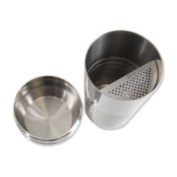 Σέικερ inox με σίτα 650ml