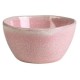 Μπωλ πορσελάνης ροζ 8x4εκ. Pink Reactive Glaze