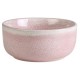 Μπωλ πορσελάνης ροζ 13x6εκ. Pink Reactive Glaze