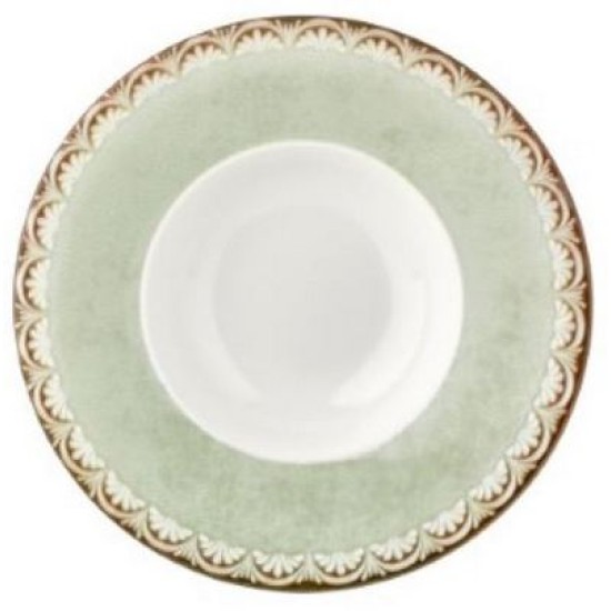 Πιάτο ζυμαρικών πορσελάνης 25x5,5εκ. Tinta Rome