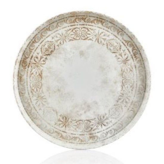 Πιάτο φαγητού πορσελάνης 25εκ. Antico