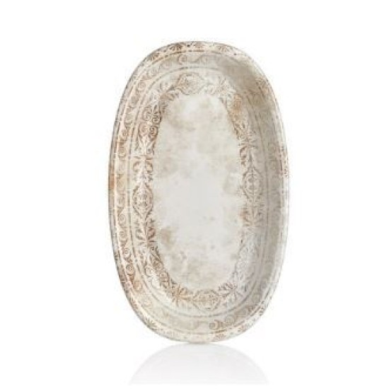Ραβιέρα πορσελάνης οβάλ 19x11εκ. Antico