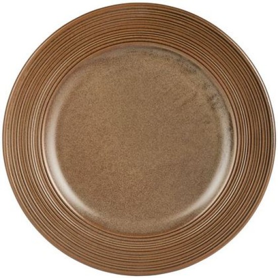 Πιάτο ρηχό πορσελάνης 24εκ. Helix Kaldi