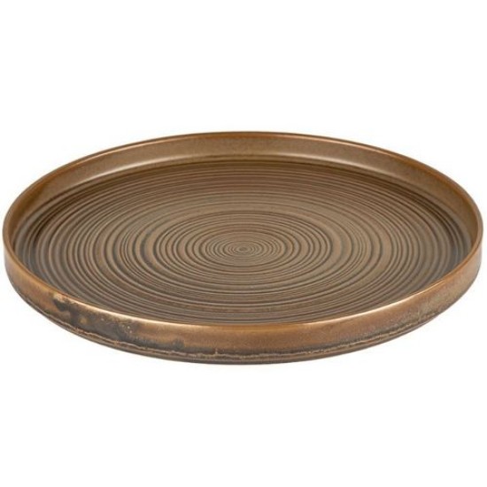 Πιάτο επίπεδο πορσελάνης 23εκ. Helix Kaldi