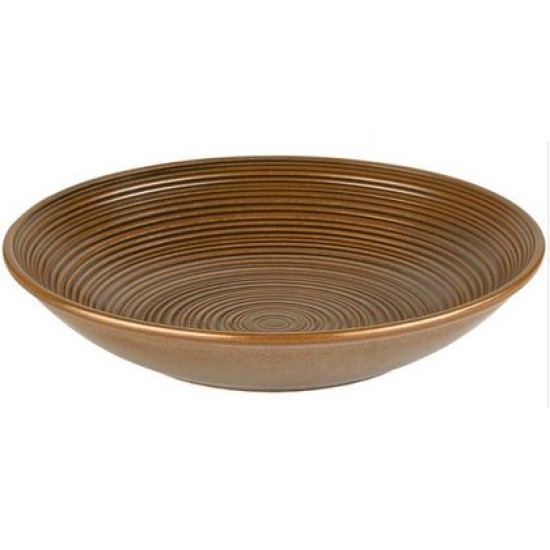 Πιάτο βαθύ πορσελάνης 23x5εκ. Helix Kaldi