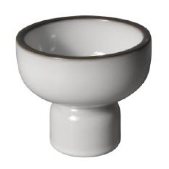 Μπωλ πορσελάνης με πόδι 10x9εκ. Character White