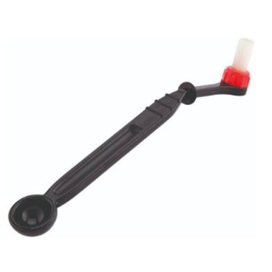 Βούρτσα καθαρισμού μηχανής με δοσομετρητή 21,5εκ.