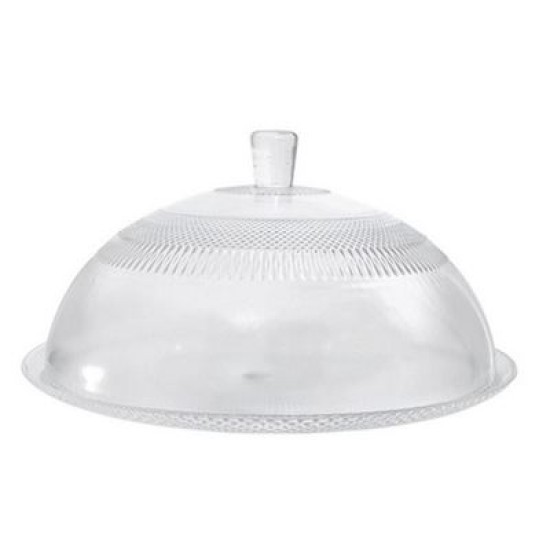 Τουρτιέρα γυάλινη με σκάλισμα 31εκ. Crochet