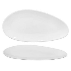 Πιατέλα πορσελάνης ασύμμετρη 26x12,5εκ. Silice Omega