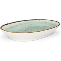 Ραβιέρα πορσελάνης πράσινη 15x9εκ. Infinity