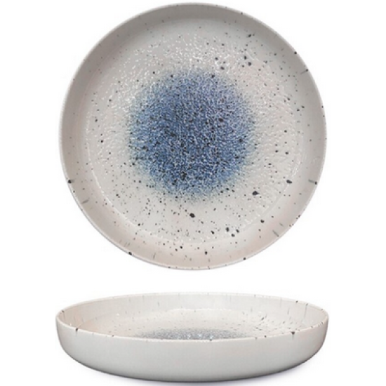 Πιάτο βαθύ πορσελάνης με ανάγλυφο 22εκ. Toledo Belice