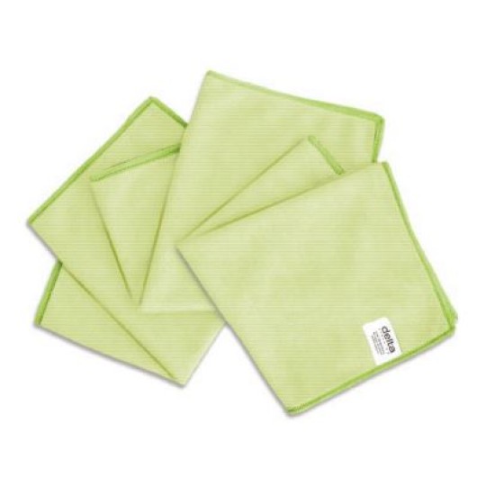 Πανάκι καθαρισμού τζαμιών microfiber λαχανί 40x40εκ.