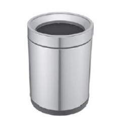 Κάδος απορριμμάτων γραφείου ανοξείδωτος 21,1x26,5εκ.