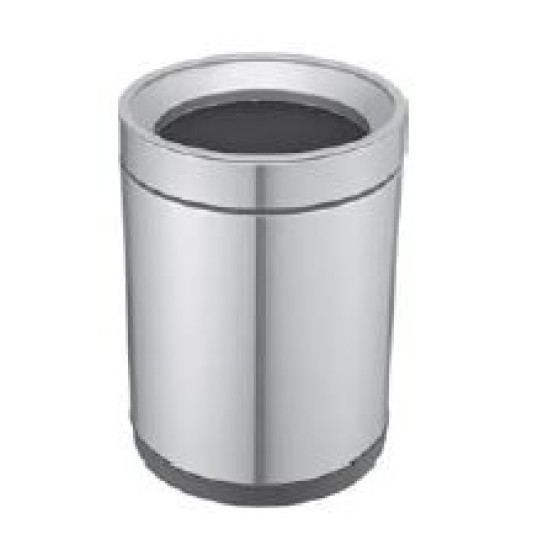 Κάδος απορριμμάτων γραφείου ανοξείδωτος 21,1x26,5εκ.