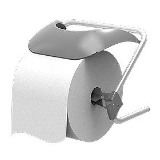 Βάση επιτοίχια βιομηχανικού ρολού 40,5x26x34εκ.