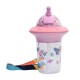 Παγούρι παιδικό πλαστικό 450ml Astro Salmon Pink