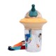 Παγούρι παιδικό πλαστικό 450ml Astro Beige