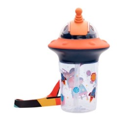 Παγούρι παιδικό πλαστικό 450ml Astro Dark Blue