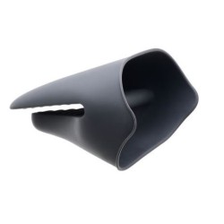 Πιάστρα φούρνου σιλικόνης με αντιολισθητική λαβή γκρι 22,5x4,2x3εκ.