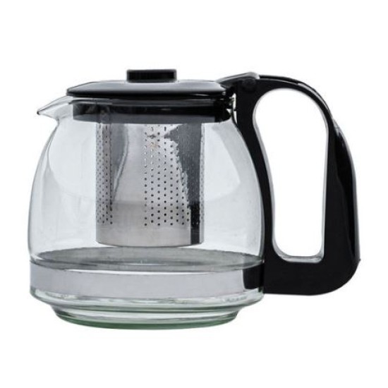 Τσαγιέρα γυάλινη με ανοξείδωτο δίχτυ 700ml