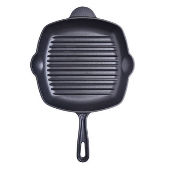 Ψηστιέρα μαντεμένια τετράγωνη 28x28εκ. Iron