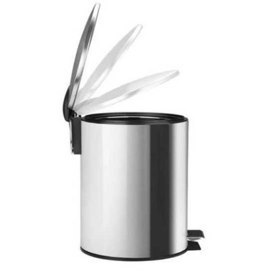 Πεντάλ μπάνιου ανοξείδωτο ματ soft close 5L