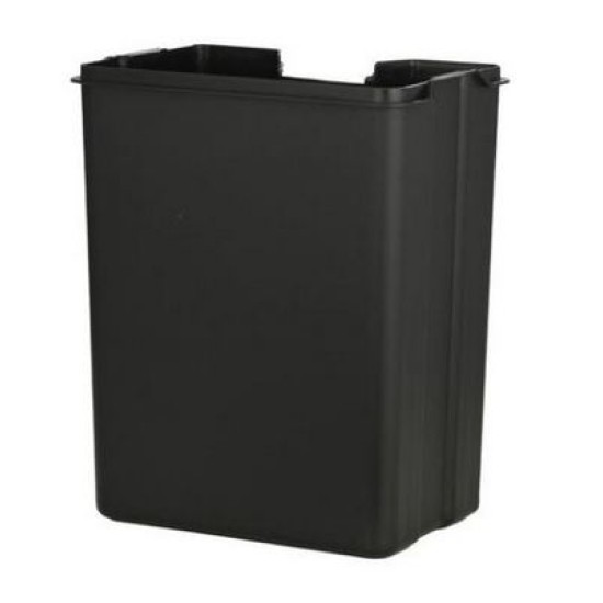 Πεντάλ μπάνιου μεταλλικό μαύρο soft close 24,1x21,3x31,6εκ. Cubic