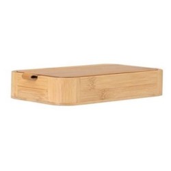Μπιζουτιέρα ξύλινη με καθρέπτη 23x13,5x4εκ.