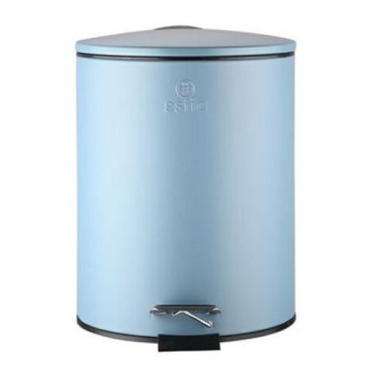 Πεντάλ μπάνιου μεταλλικό μπλε ματ soft close 5L Classic