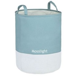 Καλάθι απλύτων ημισυνθετικό 35x50εκ. 48L Mosslight