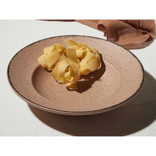 Πιάτο ζυμαρικών πορσελάνης 27εκ. Terra Salmon