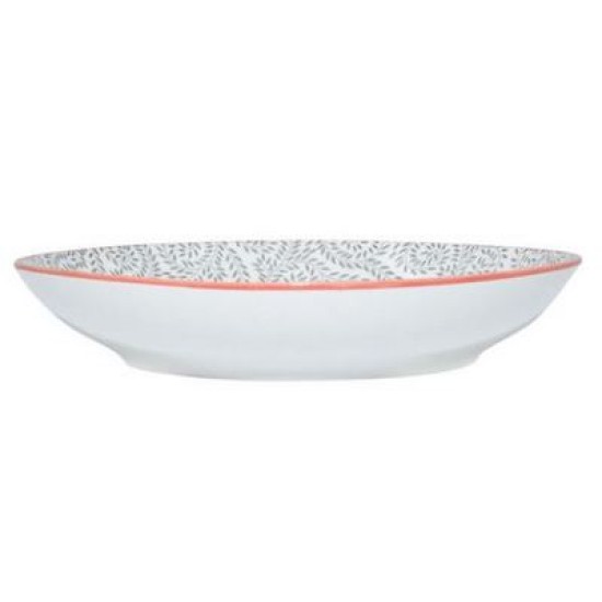 Πιάτο βαθύ πορσελάνης 21x4εκ. Vines