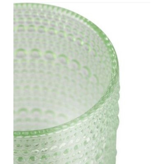 Σετ 6 ποτήρια νερού πράσινο 465ml Dots