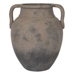Πιθάρι πήλινο καφέ 25x31εκ.