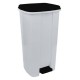 Κάδος απορριμάτων πλαστικός τετράγωνος 31x32x55εκ. 35L ET PLAST