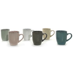 Κύπελο πορσελάνης 6 χρώματα 360ml