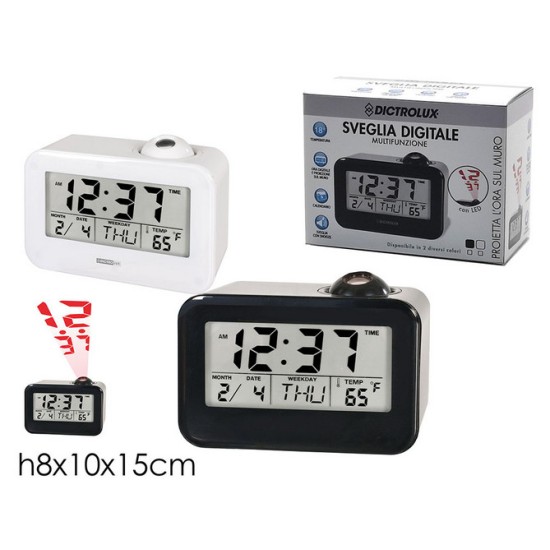 Ρολόι-ξυπνητήρι 15x10x8εκ.