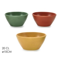 Μπωλ μελαμίνης κωνικό 3 χρώματα 10x5εκ.