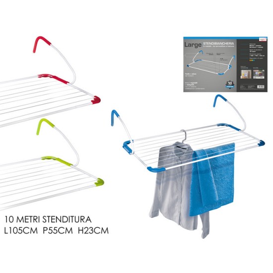 Απλώστρα μπαλκονιού 105x55x23εκ. 10μ.